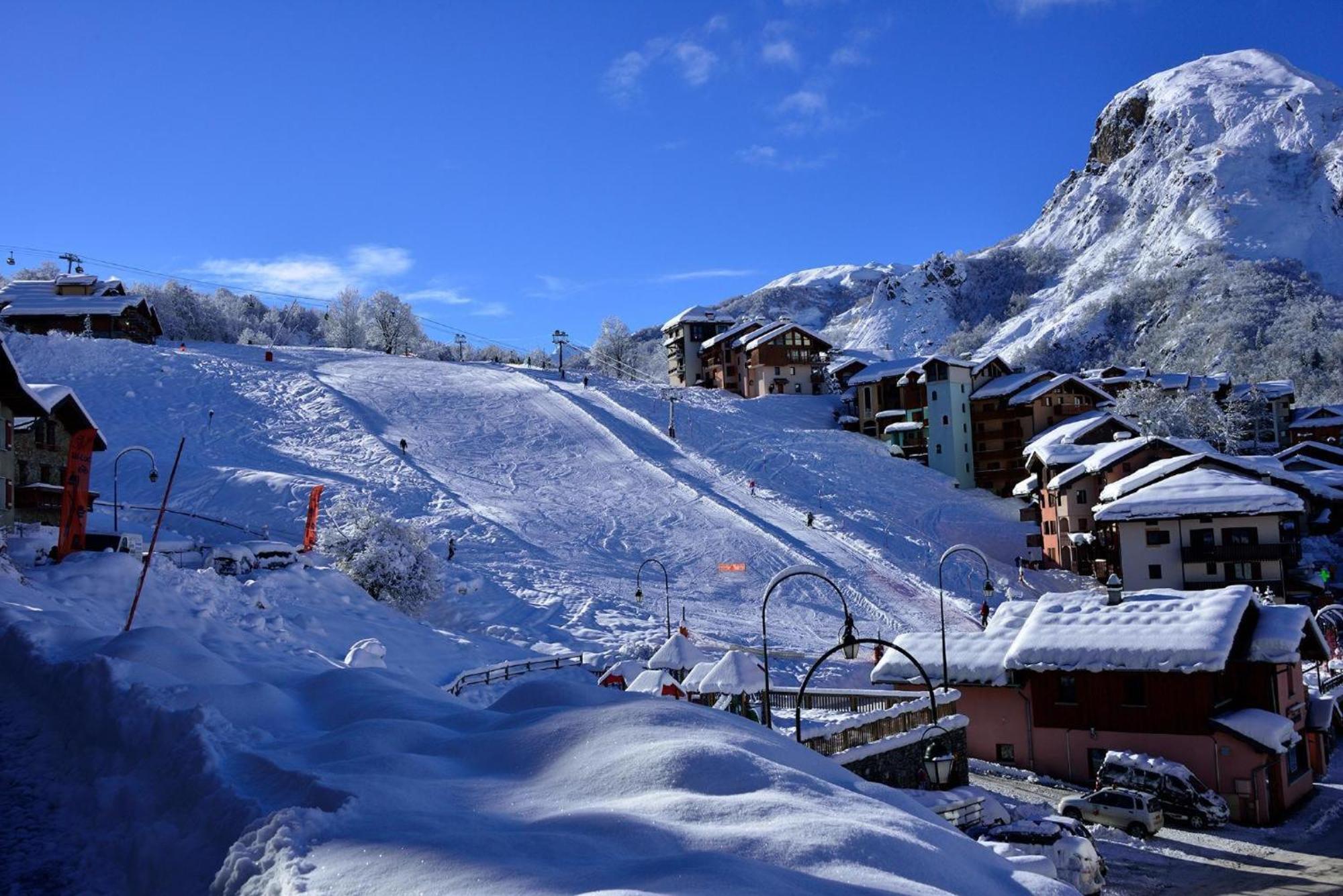 Chalet Cosy Pour 13 Sauna Villa Saint-Martin-de-Belleville Kültér fotó