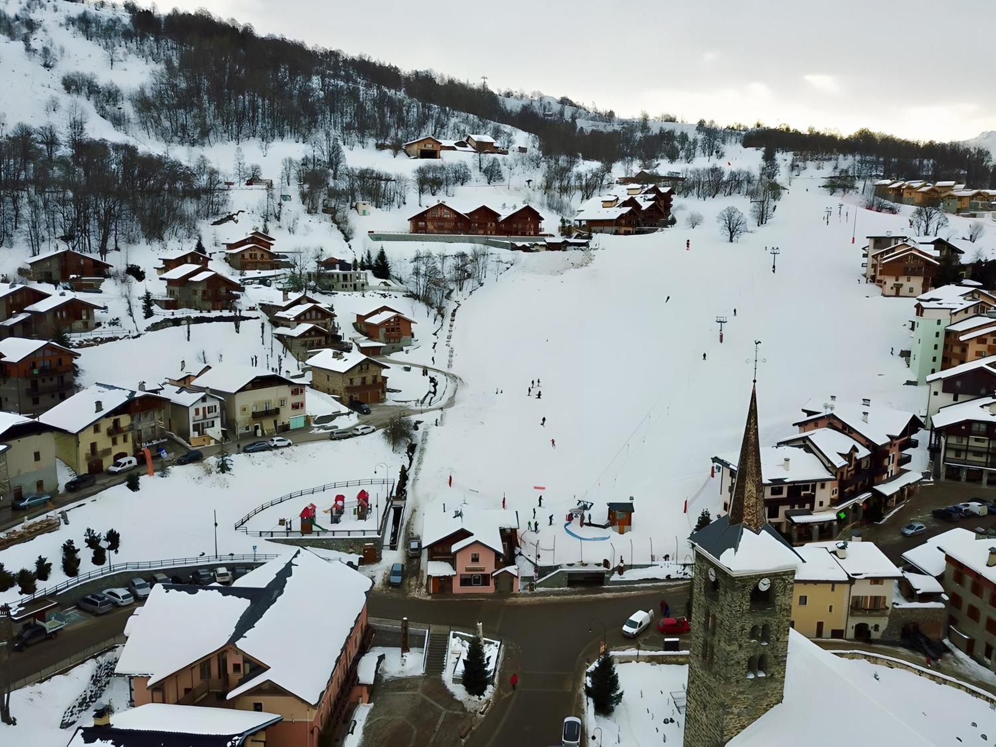 Chalet Cosy Pour 13 Sauna Villa Saint-Martin-de-Belleville Kültér fotó